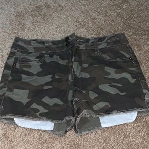 Camo shorts